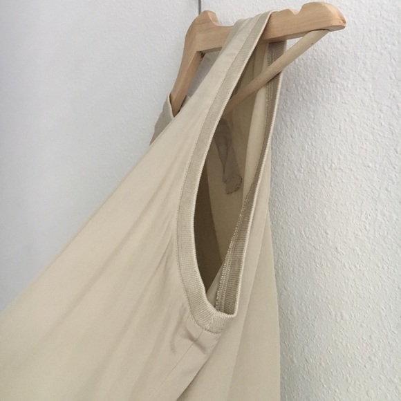 Giorgio Armani Tank Top Beige Silk Rayon - Picture 4 of 7